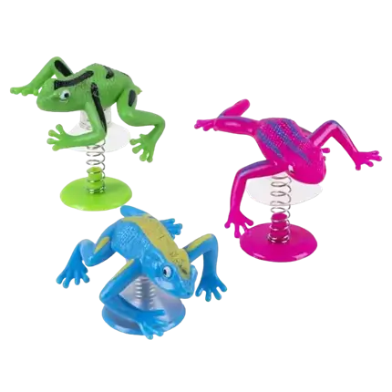 Jumping frogs (set of 3)