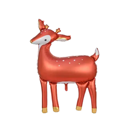  Deer balloon - Aluminium - 80x105cm