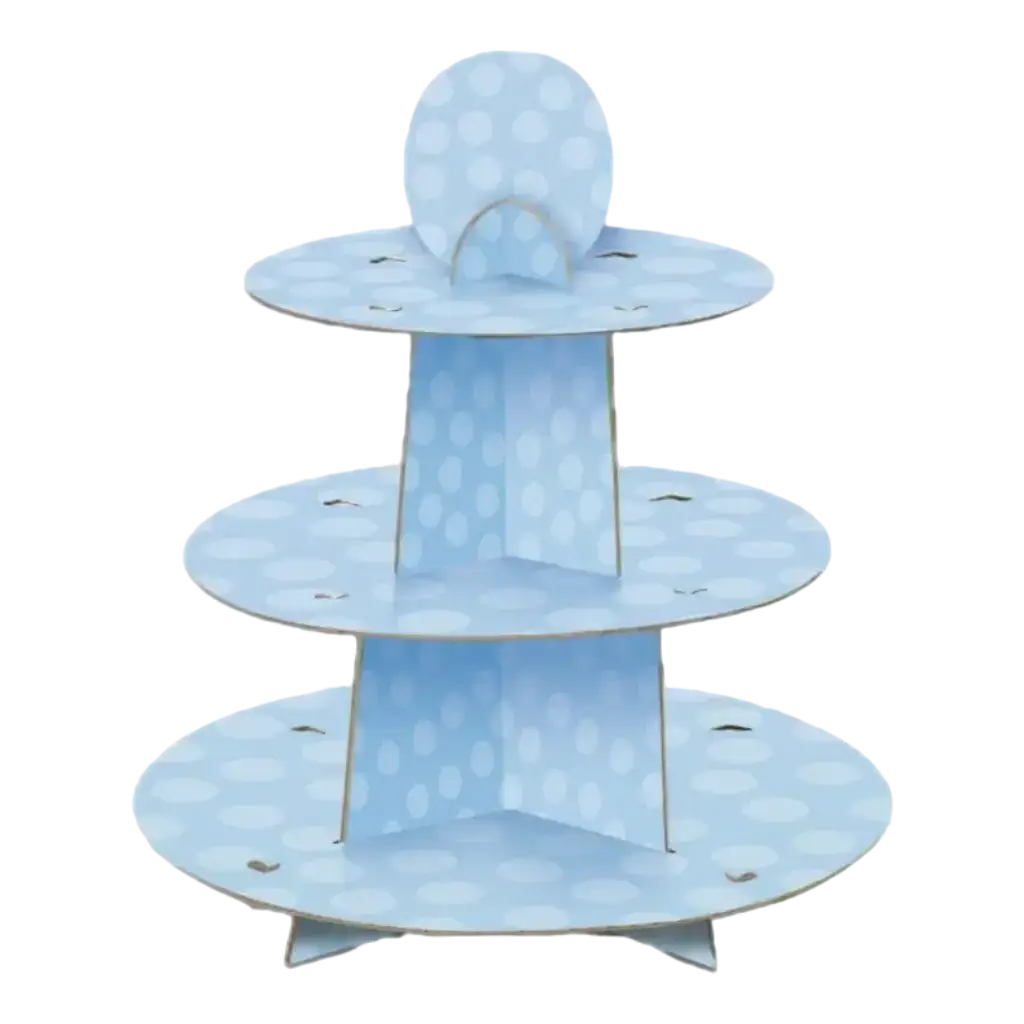 Cupcake stand - Blue