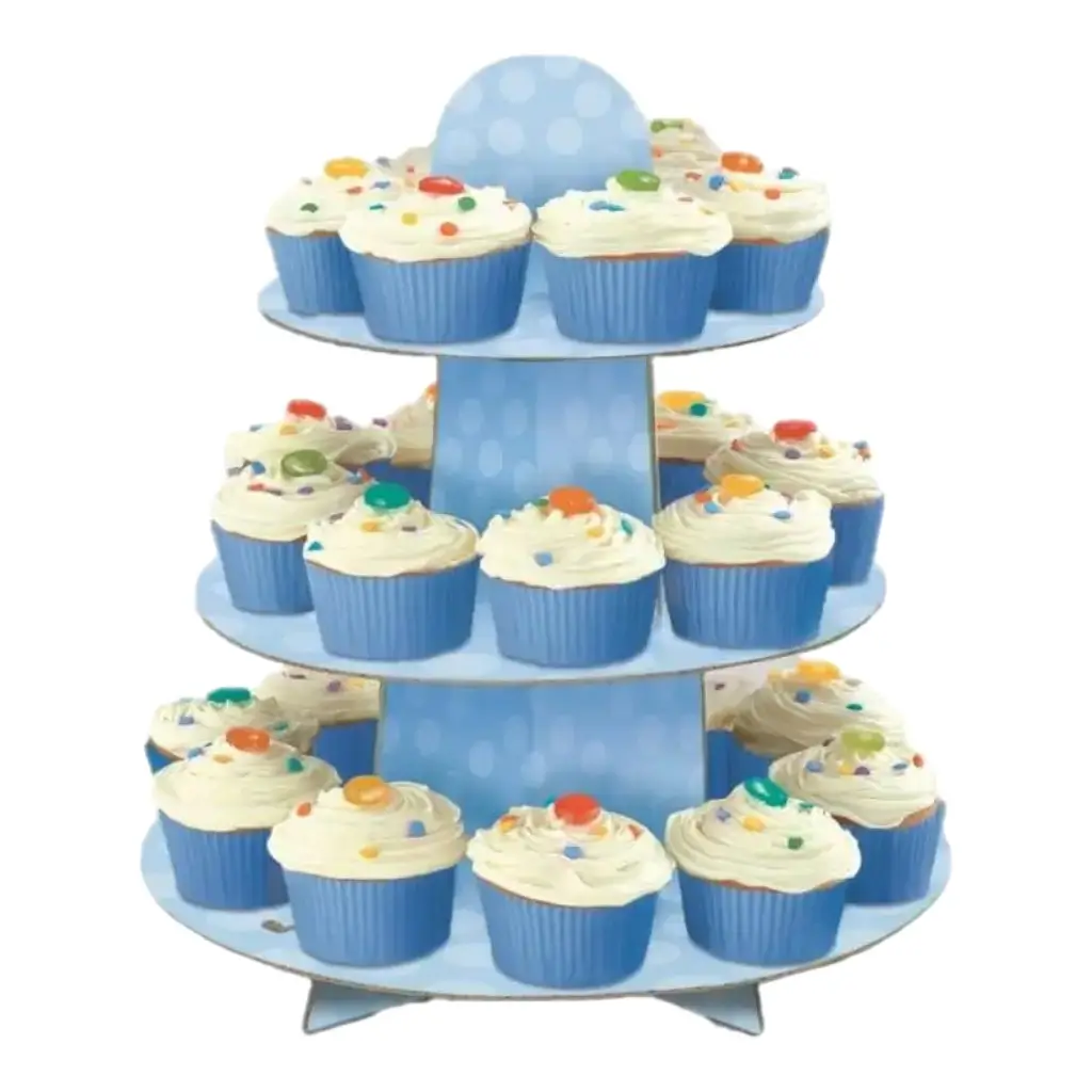 Cupcake stand - Blue