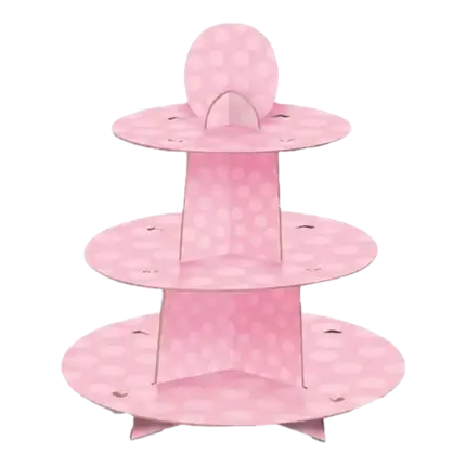 Cupcake stand - Pink