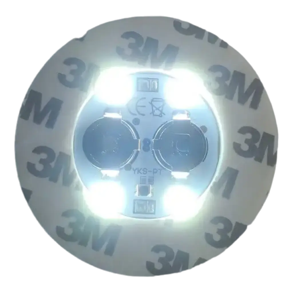 LED Bottle or Under Glass Sticker