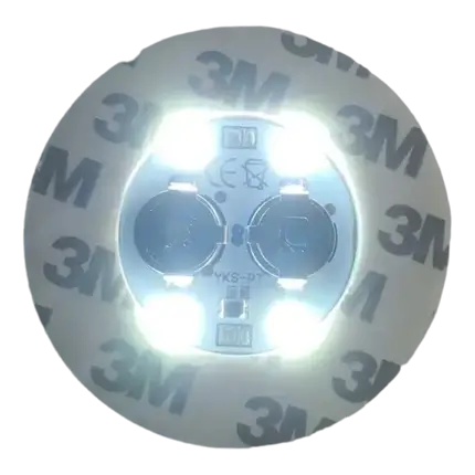 LED Bottle or Under Glass Sticker