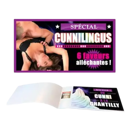 Special Cunnilingus Checkbook