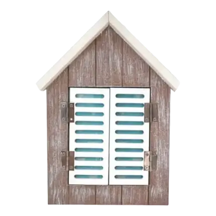 Wooden shutter frame