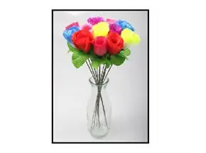 Artificial Rose with stem