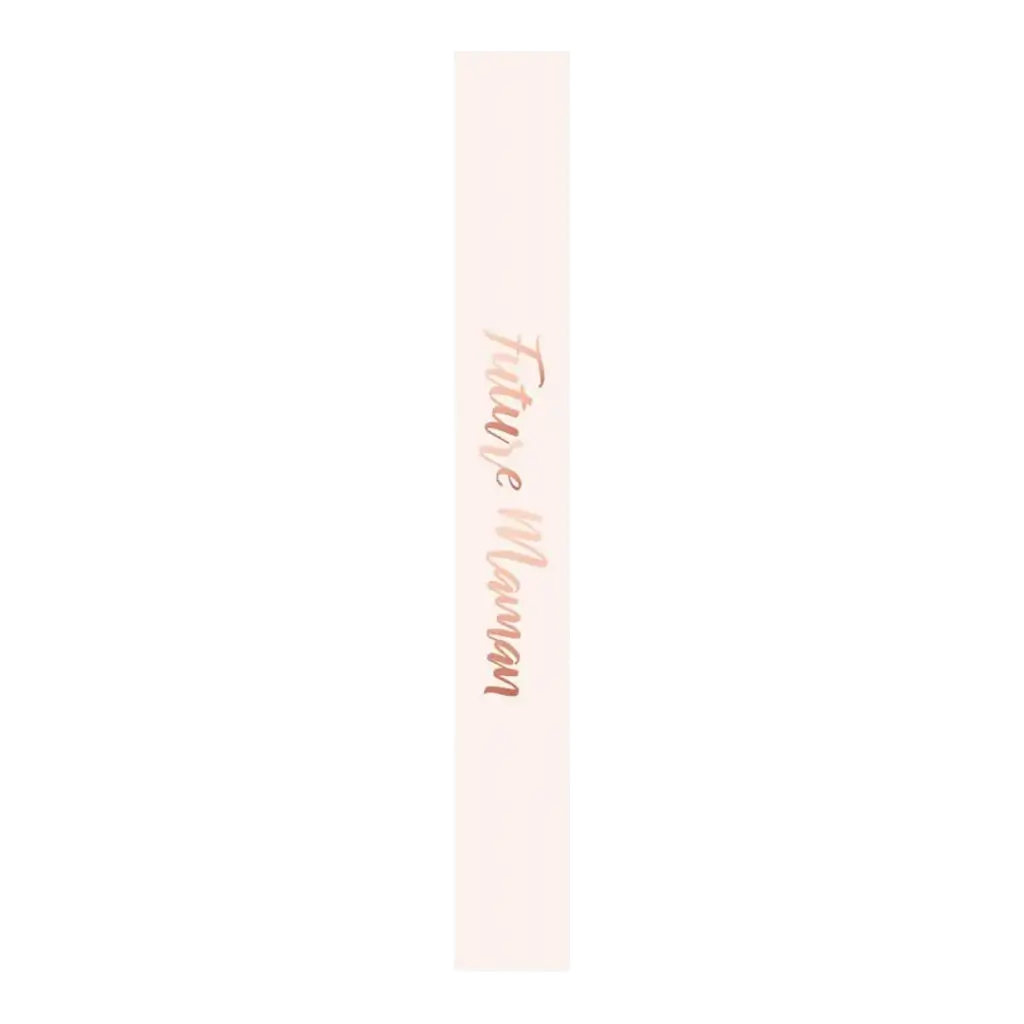 Pink Gold "Mom to Be" Scarf