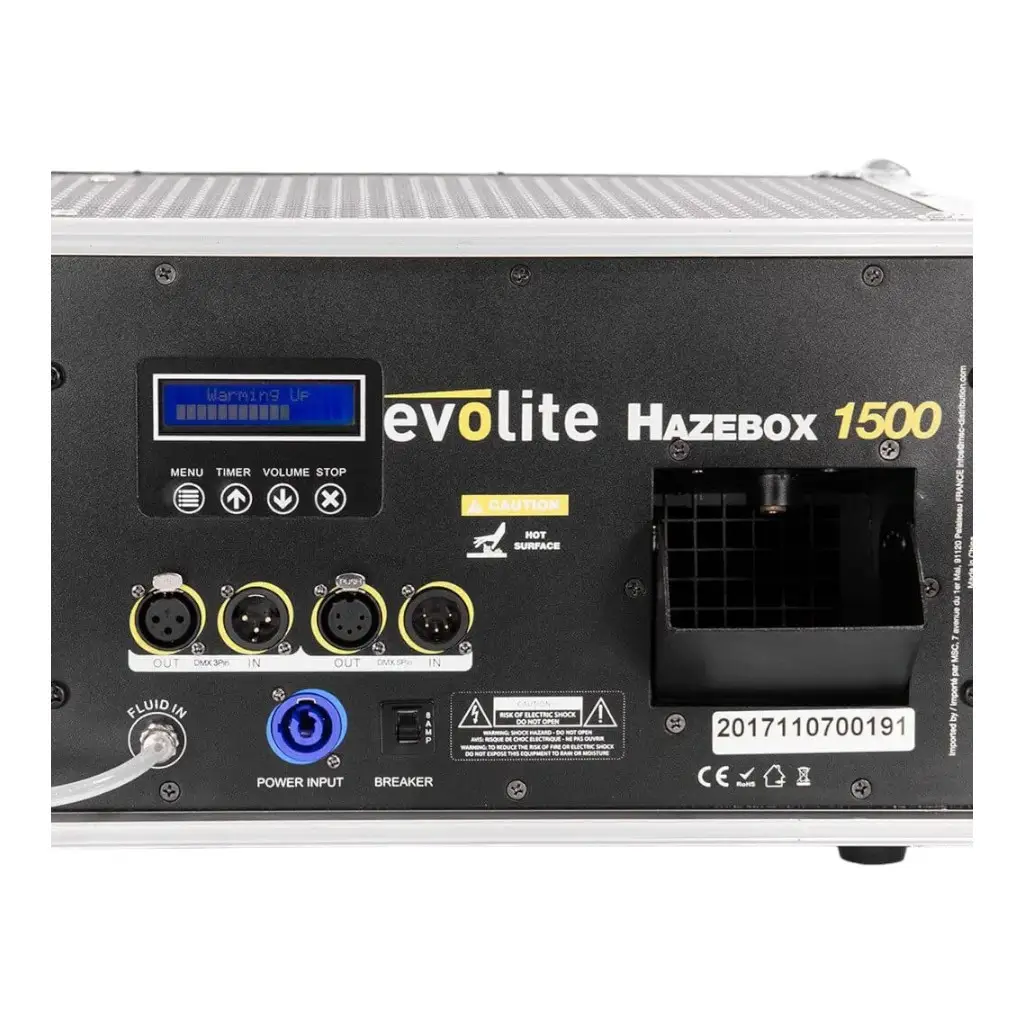 HAZEBOX 1500 FOG MACHINE - EVOLITE