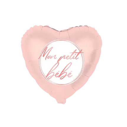 My Little Baby Pink Heart Balloon - 48cm