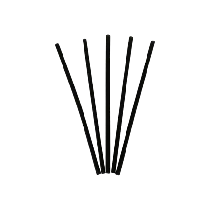 Black Rice Straw 14cm ø4mm (260 pieces)