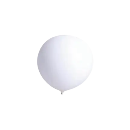 Giant White Balloon 90cm - 100% Biodegradable