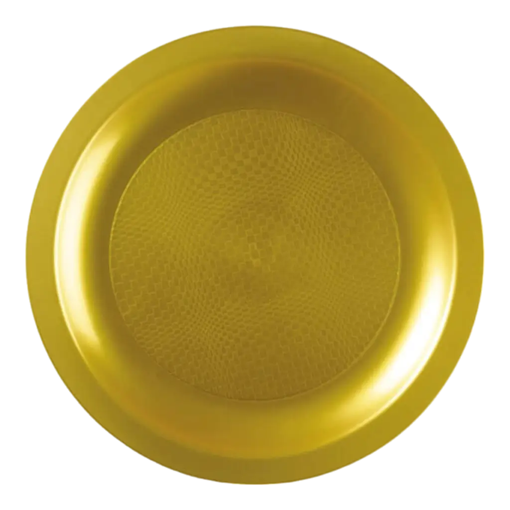 Gold Dessert Plate - 18.5cm - Set of 25