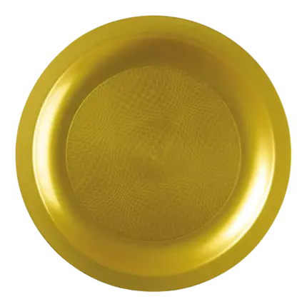 Gold Dessert Plate - 18.5cm - Set of 25