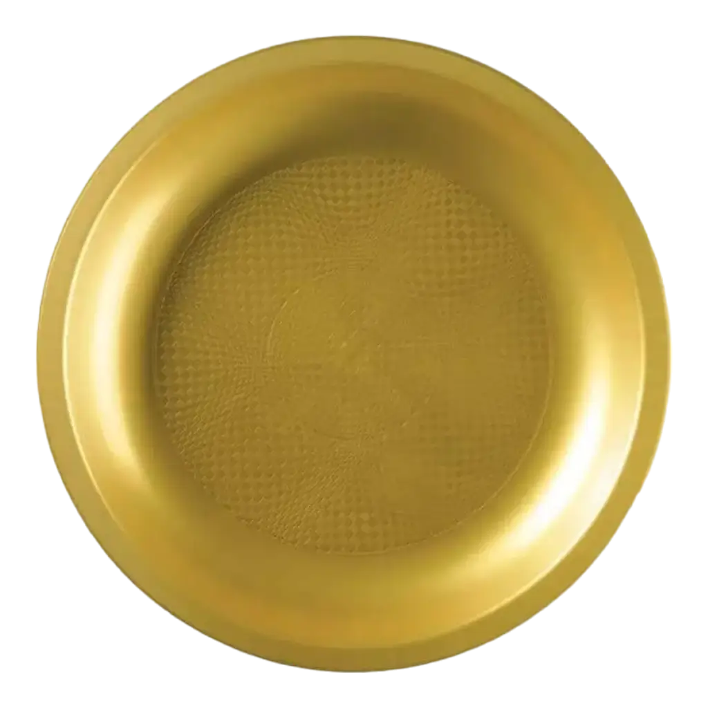 Gold Dinner Plate - 22.5cm - Set of 25