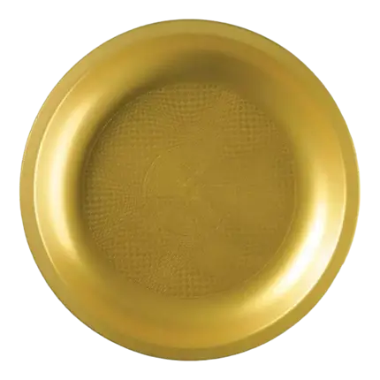 Gold Dinner Plate - 22.5cm - Set of 25