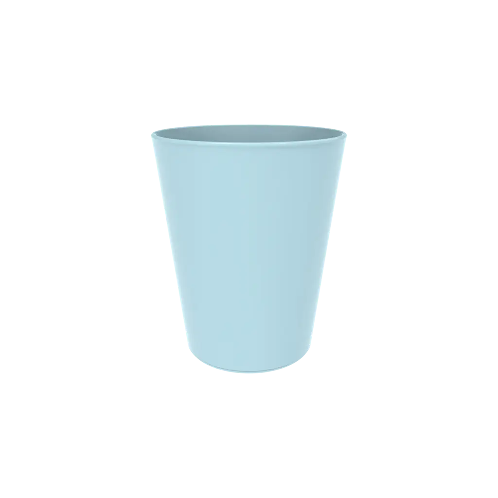 Conical PP Glass - Pastel Blue - 33cl