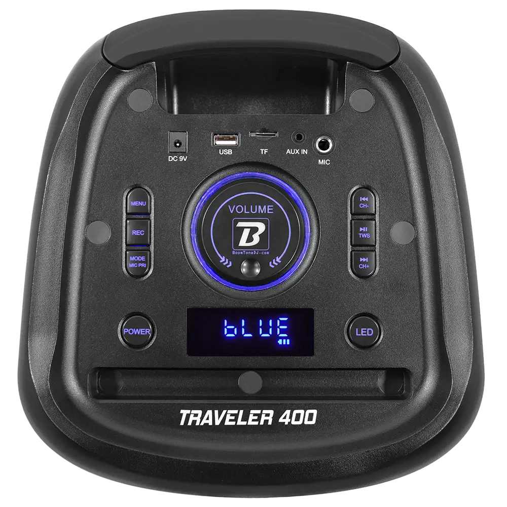 PORTABLE SPEAKER - TRAVELER 400 - BOOMTONE DJ