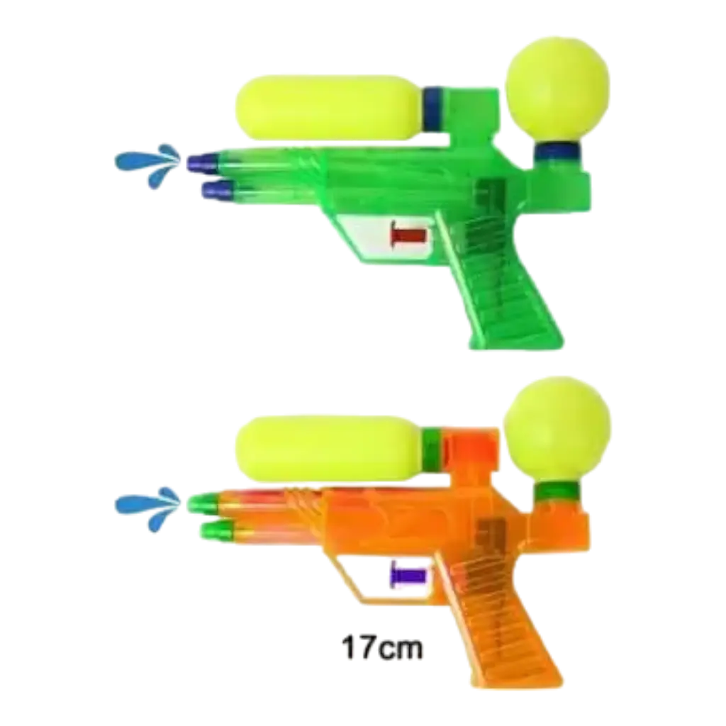 Water gun with double tank