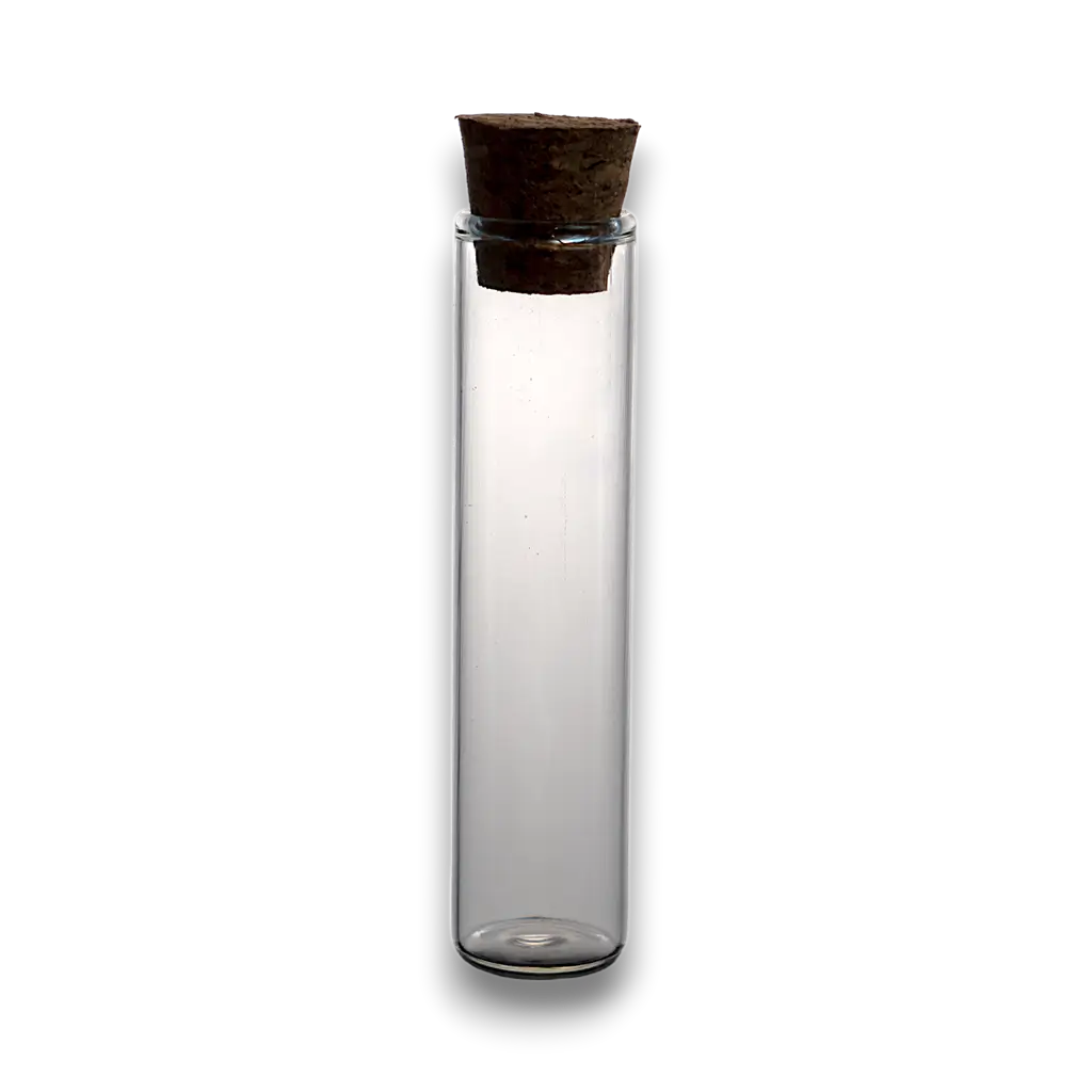 Glass vial - ø 2.2 x 10 cm (Set of 48)
