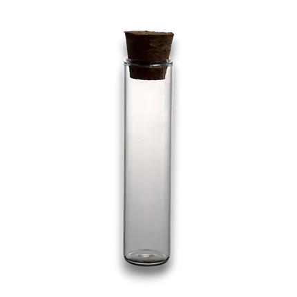 Glass vial - ø 2.2 x 10 cm (Set of 48)