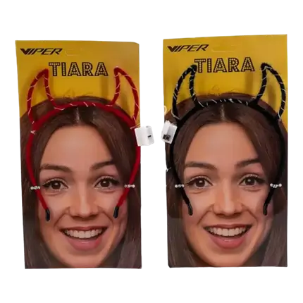 Lighted Headband Devil Horns