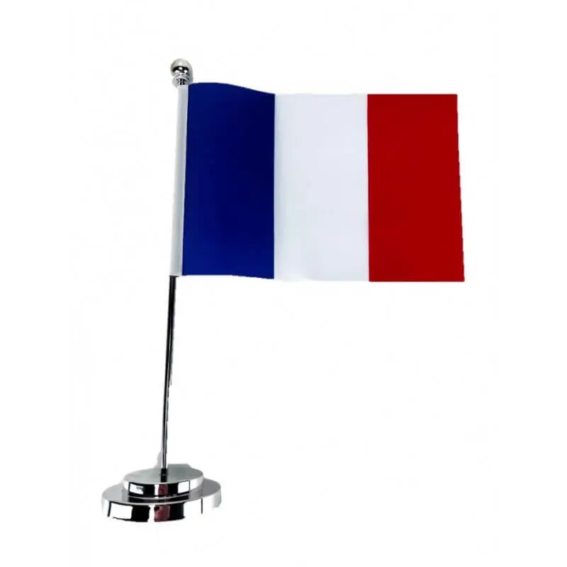 STAND + TABLE FLAG FRANCE - 15x21cm