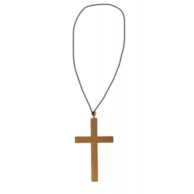 PLASTIC PRIEST'S CROSS