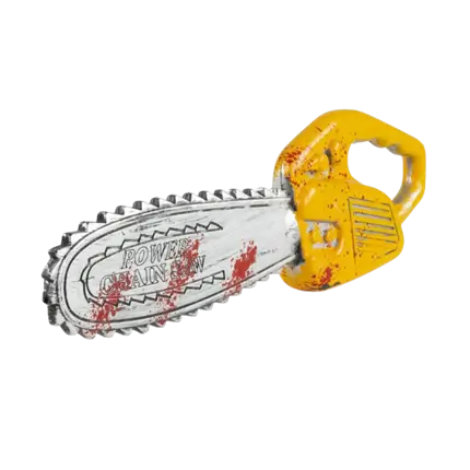 BLOODY PLASTIC CHAINSAW - 45CM