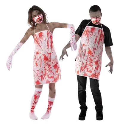 BLOODY BUTCHER APRON HALLOWEEN