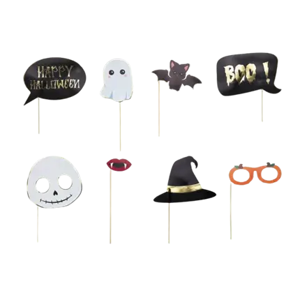 PHOTOBOOTH SPECIAL HALLOWEEN - 8 PIECES