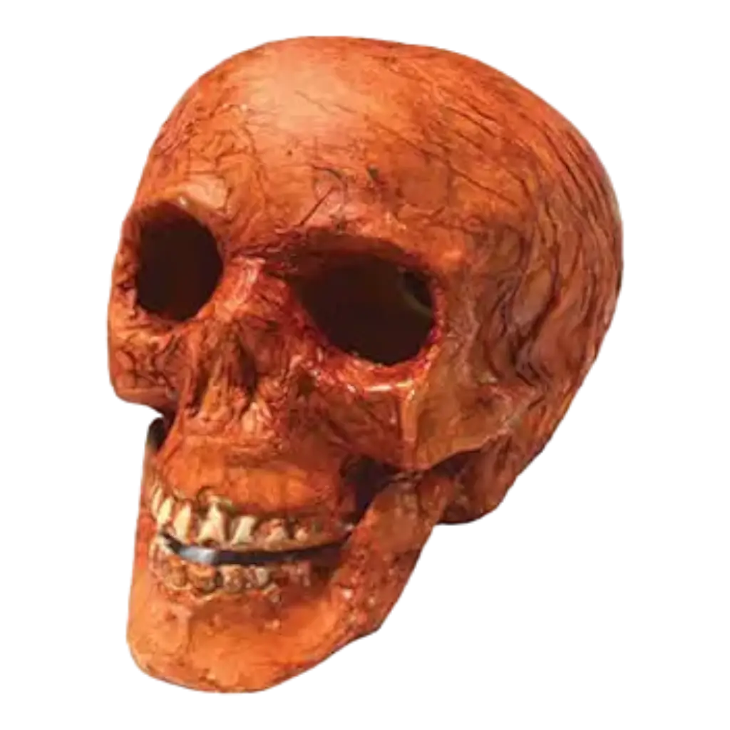 Luminous skull 16cm
