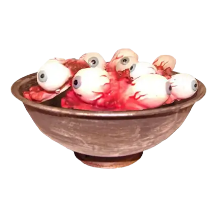 Bowl full of eyes