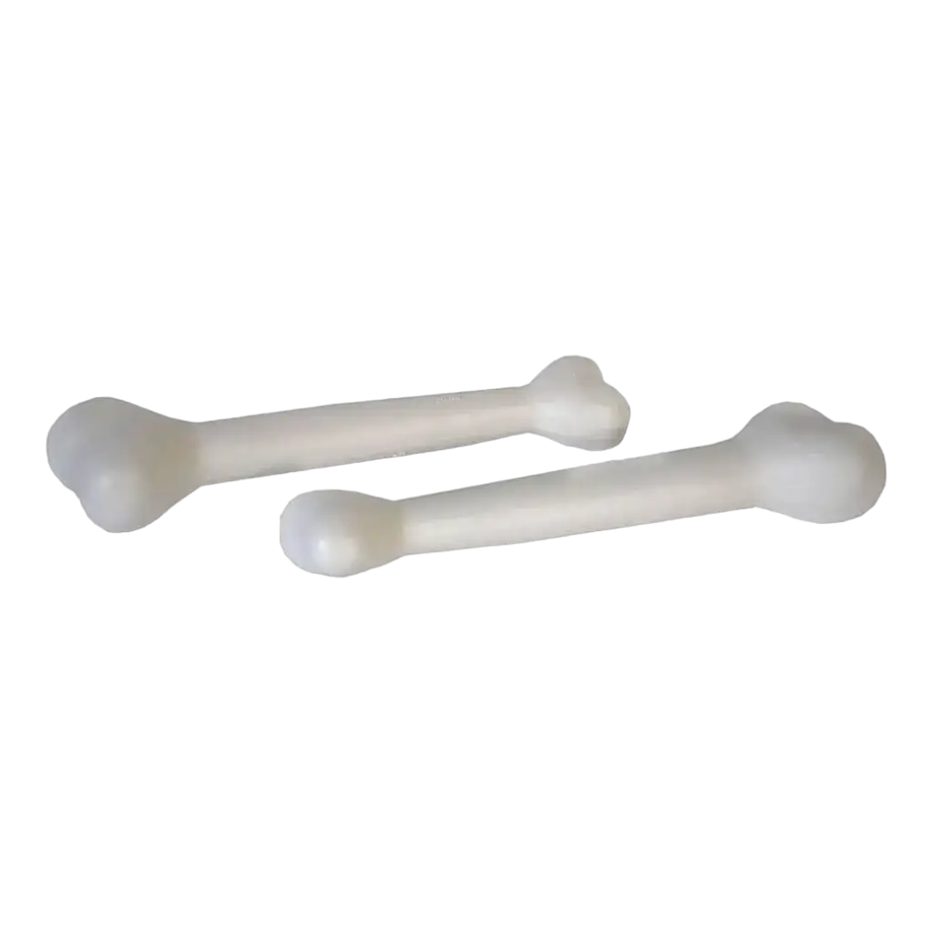 Pair of plastic bones 22cm
