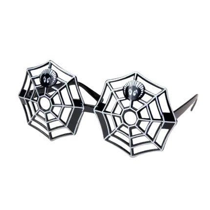 Spider web goggles