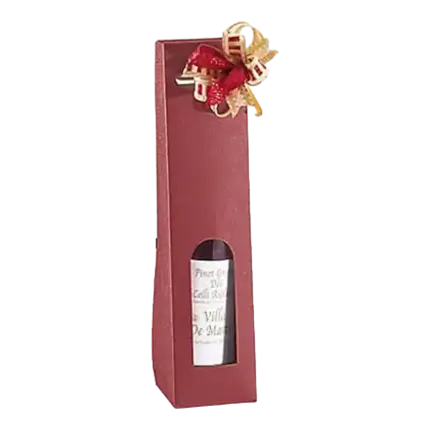 Box 1 Bottle with Handle Bordeaux Colour