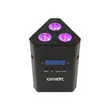 LED BATTERY PROJECTOR - BATLY 3x4W RGBW