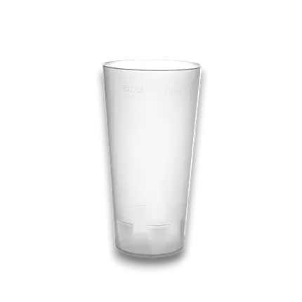 Reusable Ecocup Cup 50?cl usable (60?cl to the rim) – Type Pint, Mojito, Smoothie