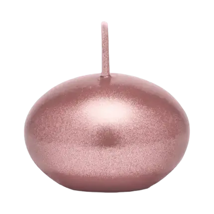 50 Floating candle - Rose Gold - 4cm