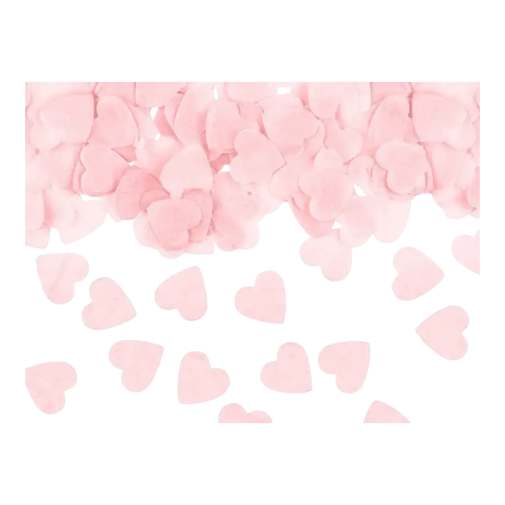 Confetti - Light Pink Heart - (15gr) 100% BIODEGRADABLE