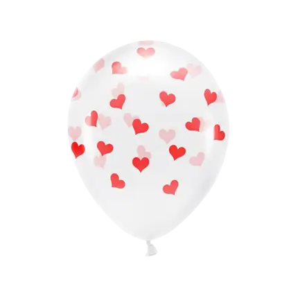 Mylar Balloon - Metallic Red Heart - 72x73cm
