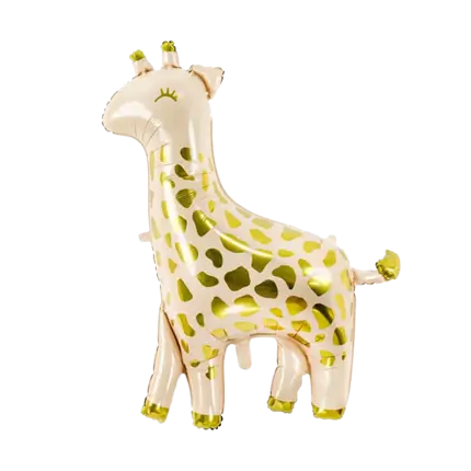 Giraffe Balloon - Frosted Mylar - 100x120cm