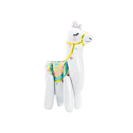 Llama balloon - Matte Mylar - 39x61cm