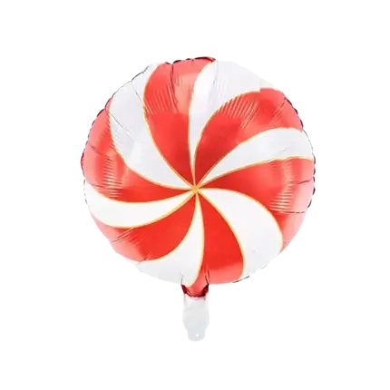 Metallic Candy balloon - Aluminum - Red - 35cm