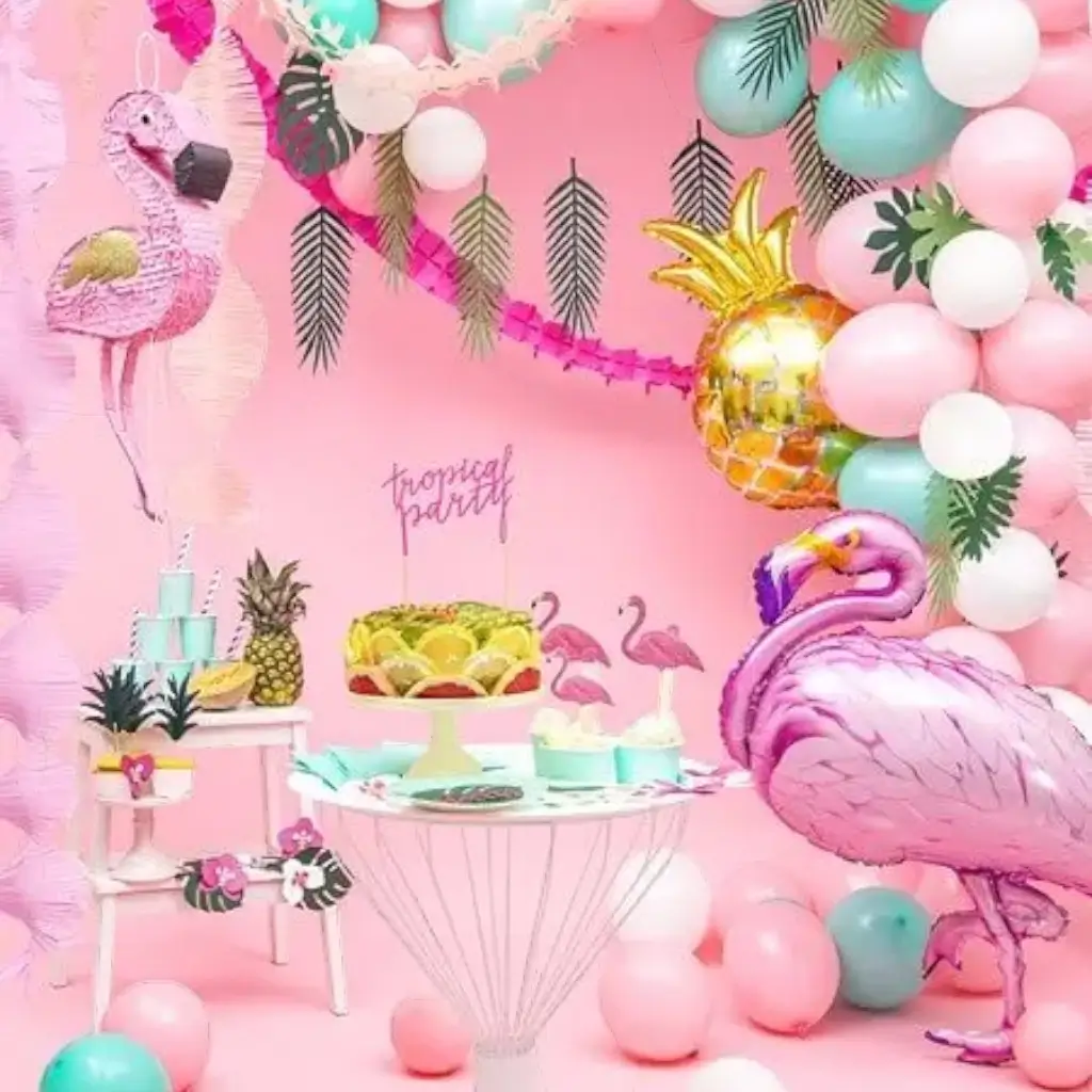 "Pink Flamingos" Cake Decoration