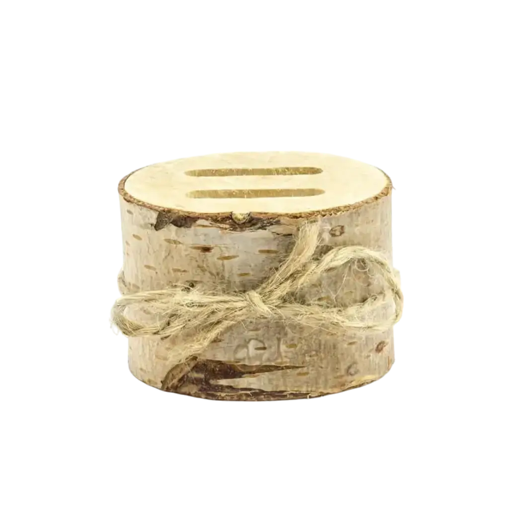 Wooden Wedding Ring Holder - 6cm