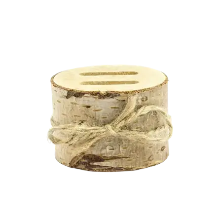 Wooden Wedding Ring Holder - 6cm