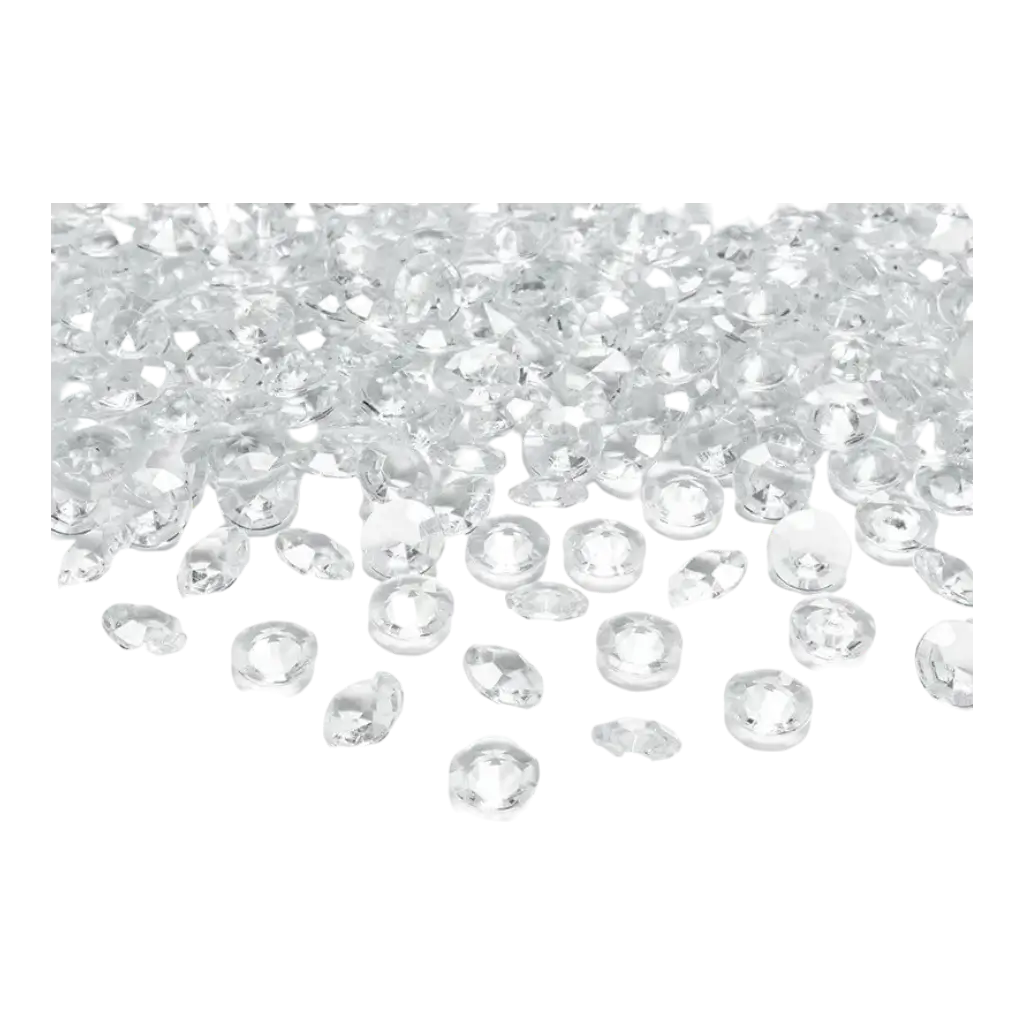 Diamond Confetti - Transparent - (set of 100)