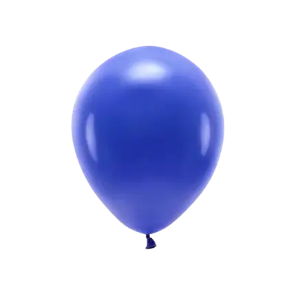 Lot of 10 Navy Blue Biodegradable Balloons