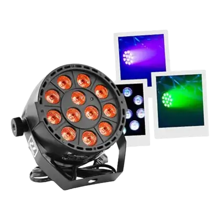 Led PAR 12x3W RBG - Party Bar - Boomtone DJ