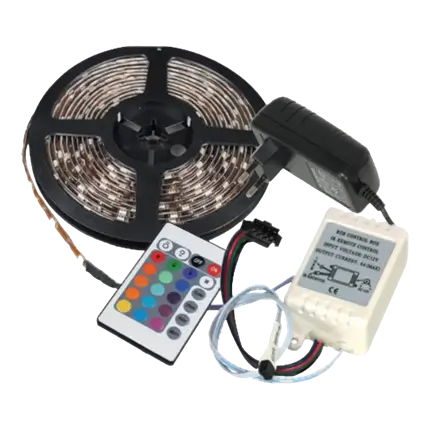 Flexible multicolour LED light pack